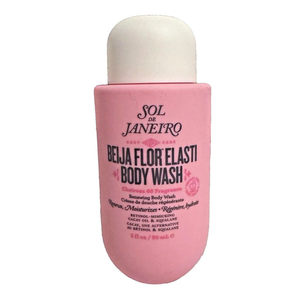 Sol De Janeiro Beija Flor Elasti Body Wash Cheirosa 68~NWOB~3 Oz/90 ml~Travel